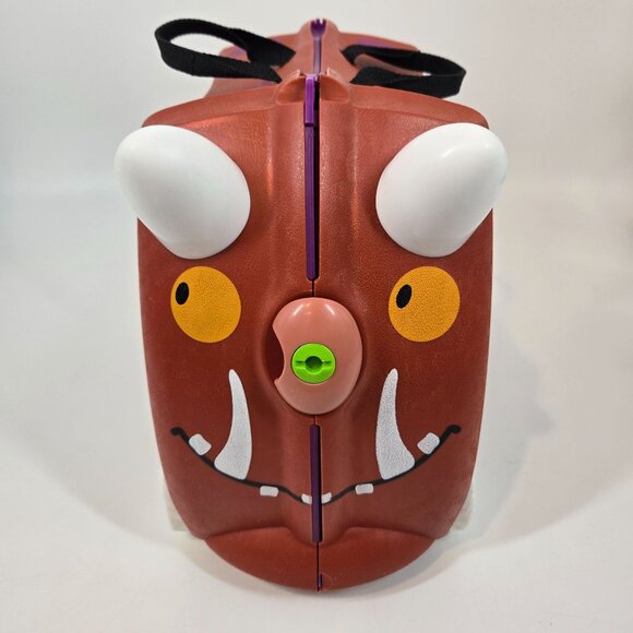 Trunki The Gruffalo Kids Ride On Rolling Luggage Suitcase with Horns & Wheels - Picture 2 of 12